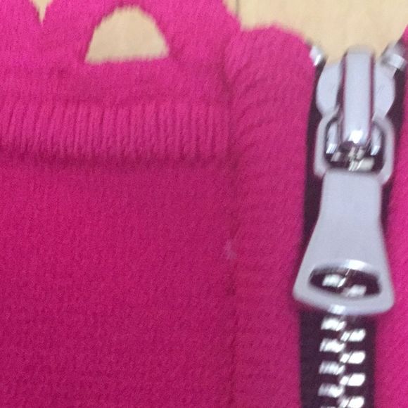 MILLY Knit Eyelet Scallop Fit and Flare Dr… - Picture 9 of 12